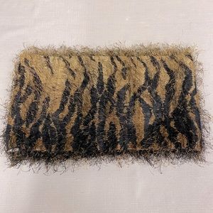 Black and Gold Double Layer Scarf